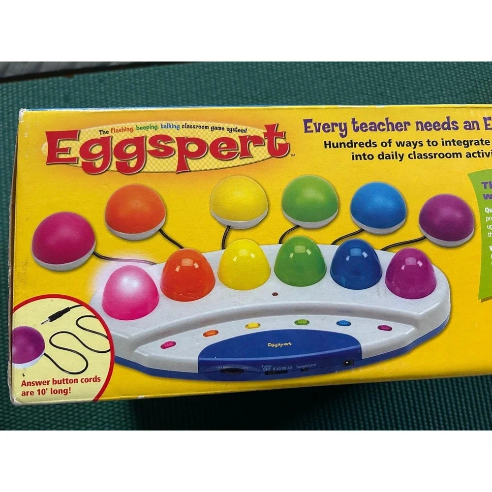 Educational Insights‎ Eggspert Classroom Game Kids Multicolor Buzzers EI-7880